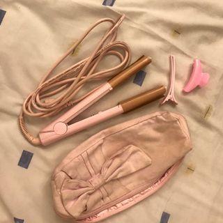 Catokan rambut flat iron