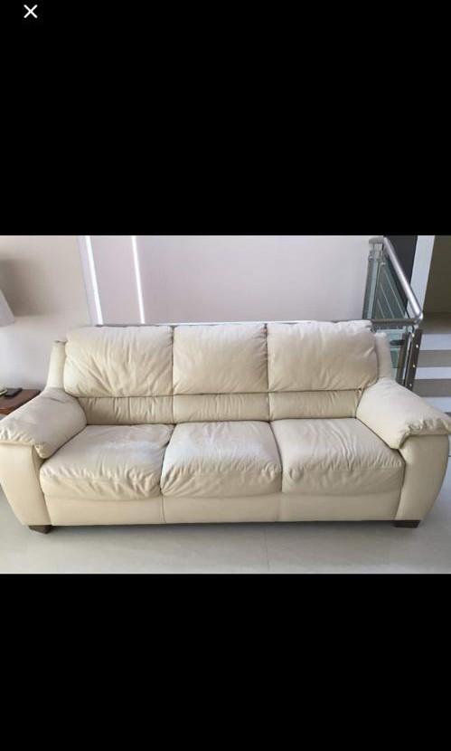 3 Seater Sofa Genuine Leather By Italsofa Home Furniture 3 Seater Sofa Genuine Leather By