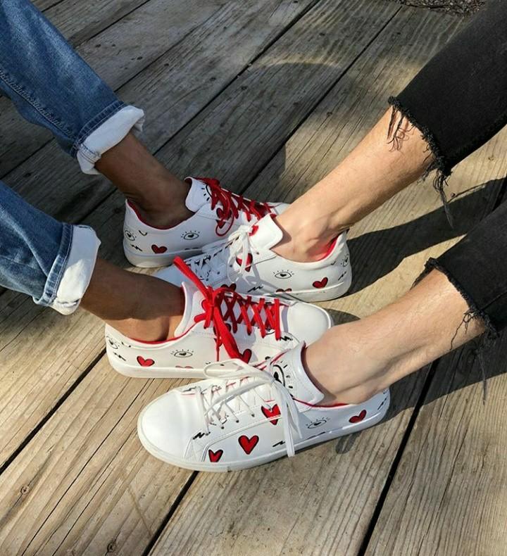 Aldo heart on sale sneakers