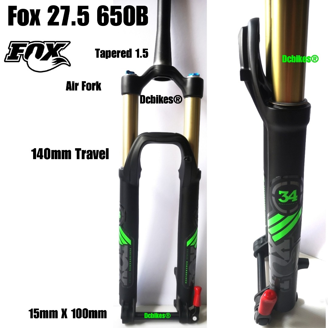 Fox 34 27.5 サスペンションストローク160mm