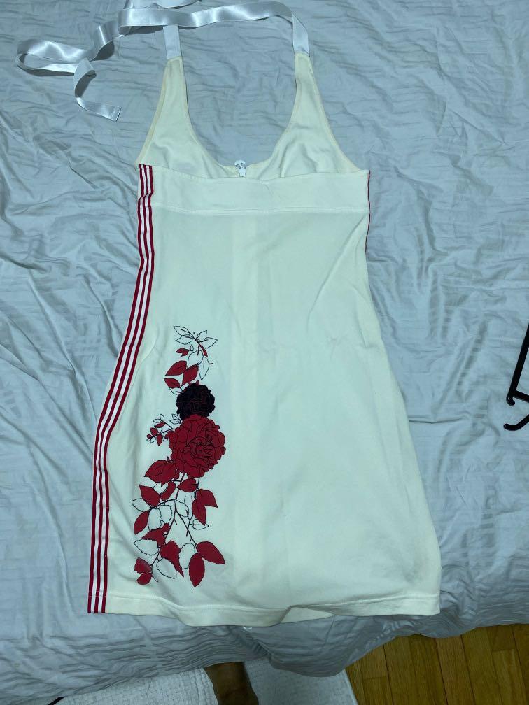 Adidas limited edition halter dress, Women's Fashion, Tops, Sleeveless on  Carousell