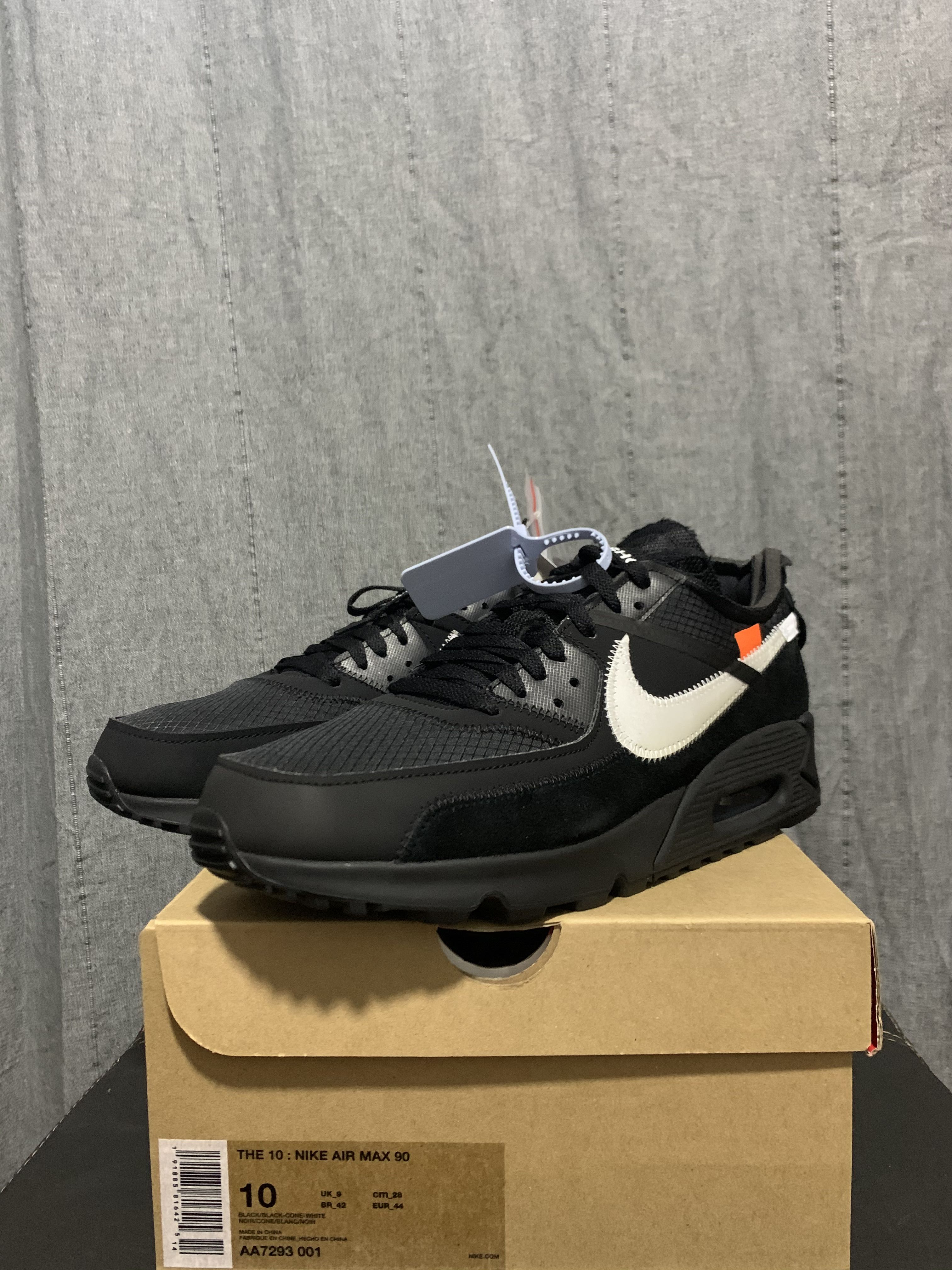 the 10 air max 90 off white