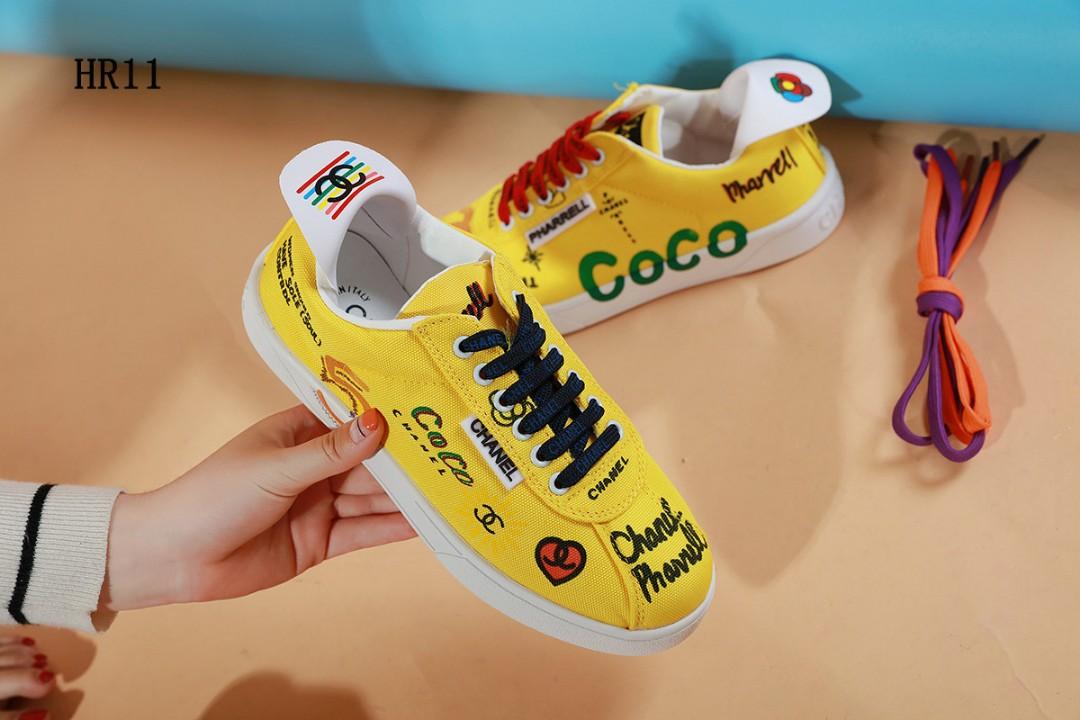 Chanel x pharrell capsule collection sneakers store