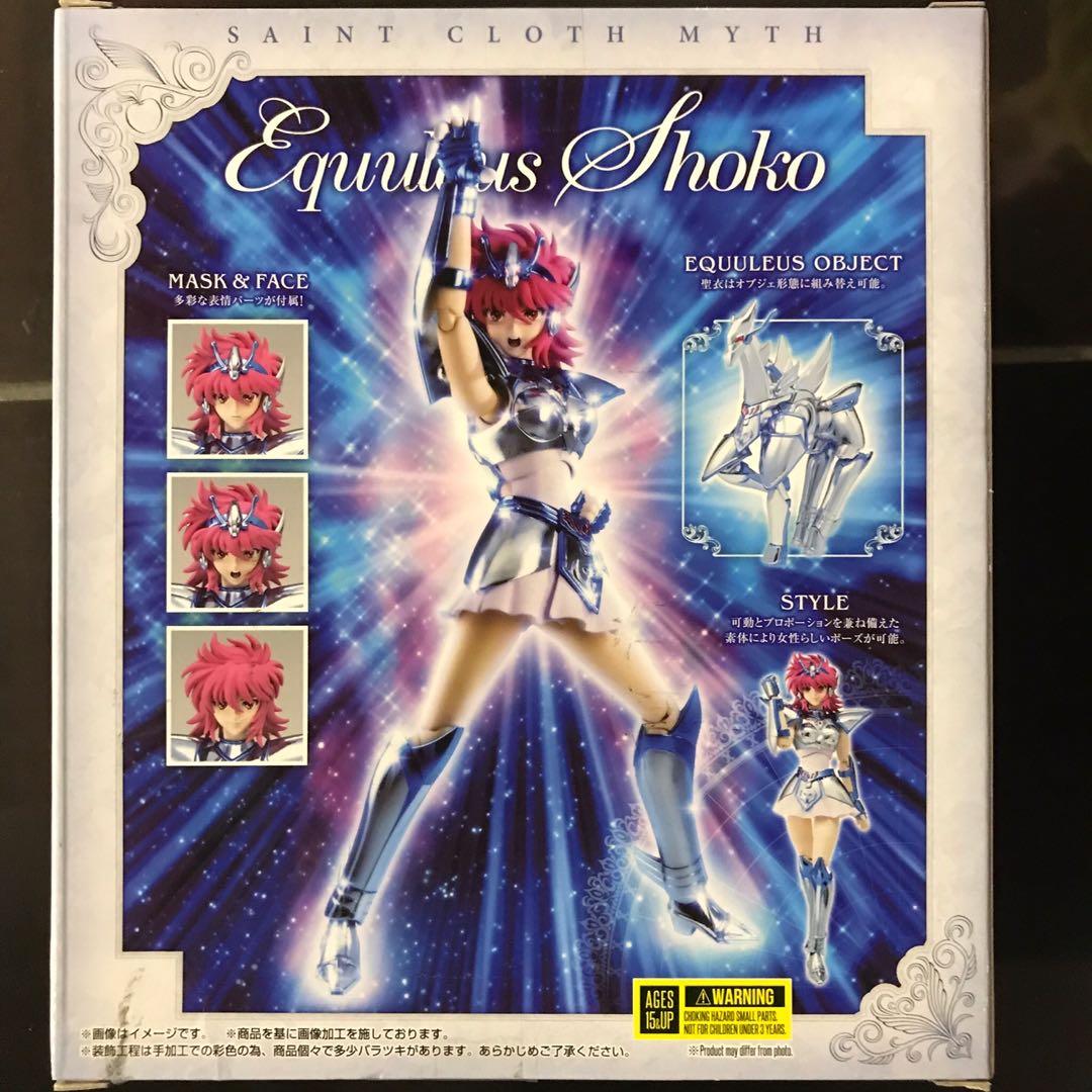 Bandai - Figurine Saint Seiya Myth Cloth - Saintia SHO Bronze Equuleus Shoko Colore Speciale 16cm