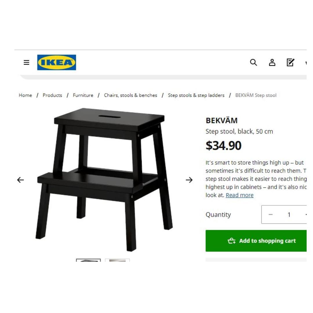 photo Bamboo Step Stool Ikea bekvam step ladder stool ikea bekvam