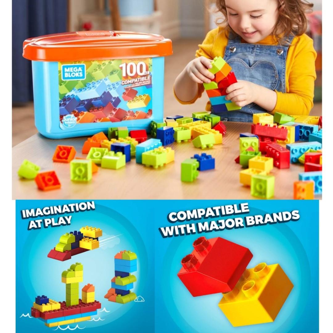 BN: Mega Bloks Mini Bulk Tub - Open 