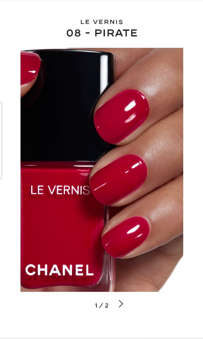 Brand New Chanel Le Vernis Nail Colour 08 Pirate #PICK5, Beauty & Personal  Care, Hands & Nails on Carousell