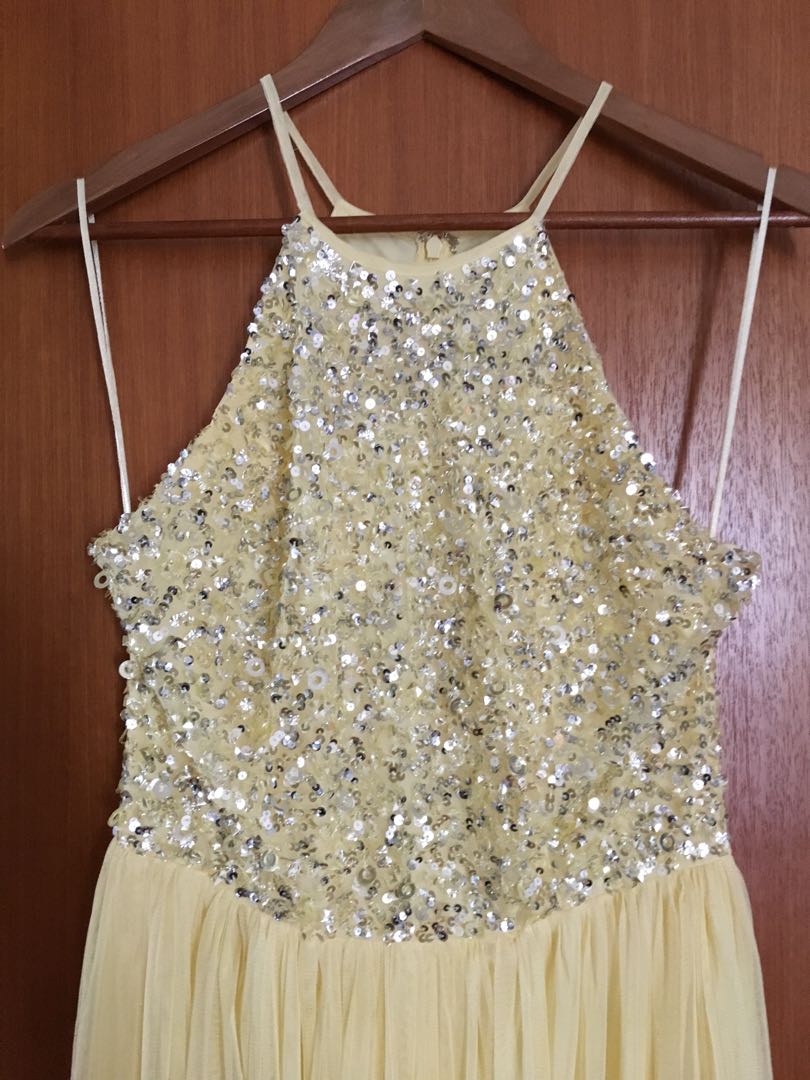 Bridesmaid Dress. ASOS. Yellow