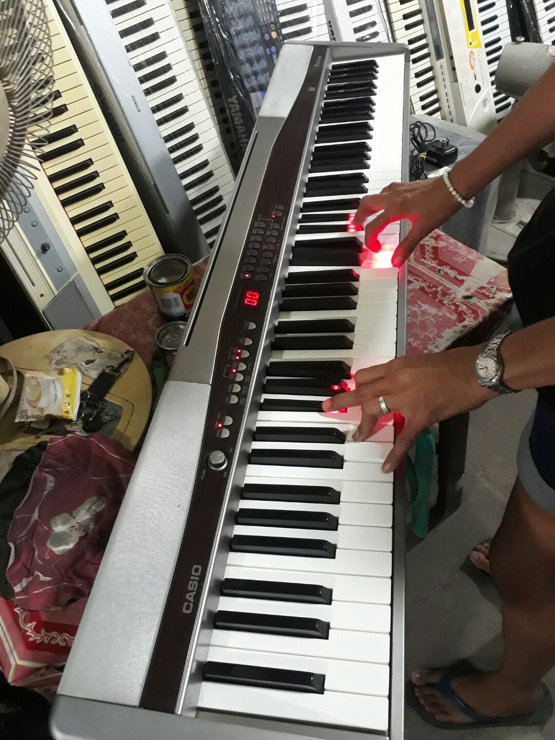 Casio privia px500l top