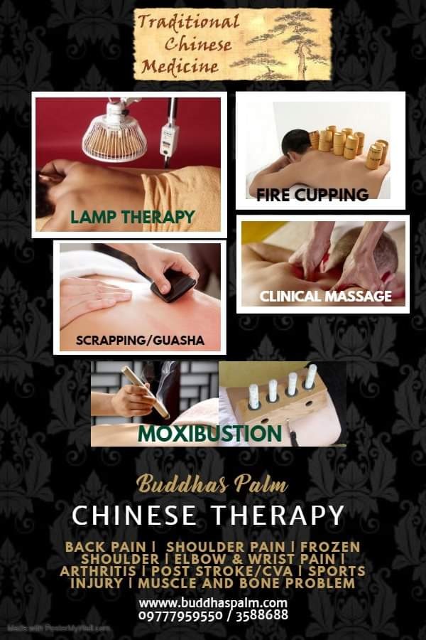 Chinese acupuncture massage combination therapy
