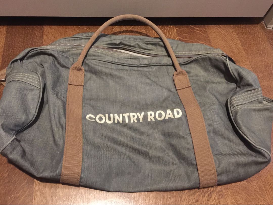 Country Road Canvas Duffle Bag, Men's Fashion, Bags, Sling Bags on