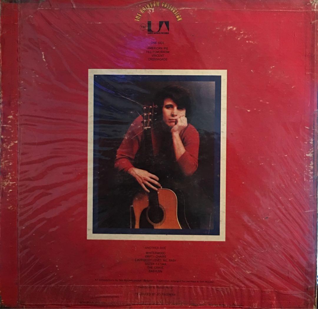 Don McLean - American Pie (Category: CDs & DVDs) located in Orani. Submitted by mrhobbyshop (Listing ID 257049252, Image 2). Description: Condition: Used -Good Collectors Item Hard to find.