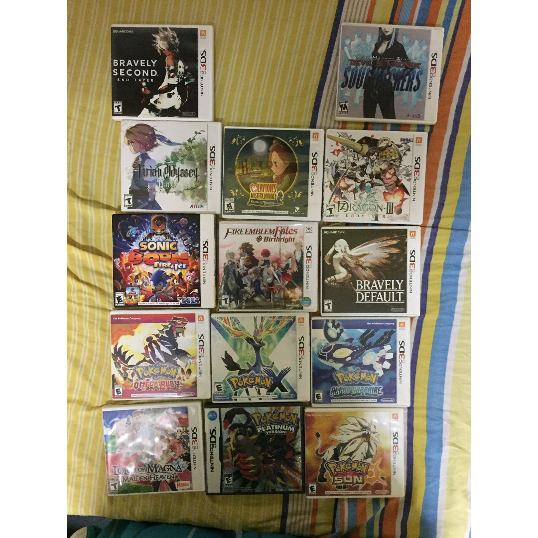 for sale rpg games for nintendo 3ds and 2ds not ps vita ps3 ps4 xbox  nintendo switch, Video Gaming, Video Games, Nintendo on Carousell