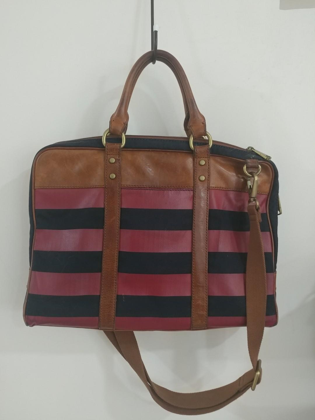 Fossil laptop bag, Men's Fashion, Bags, Backpacks on Carousell