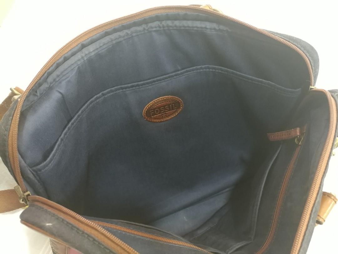 Fossil laptop bag, Men's Fashion, Bags, Backpacks on Carousell