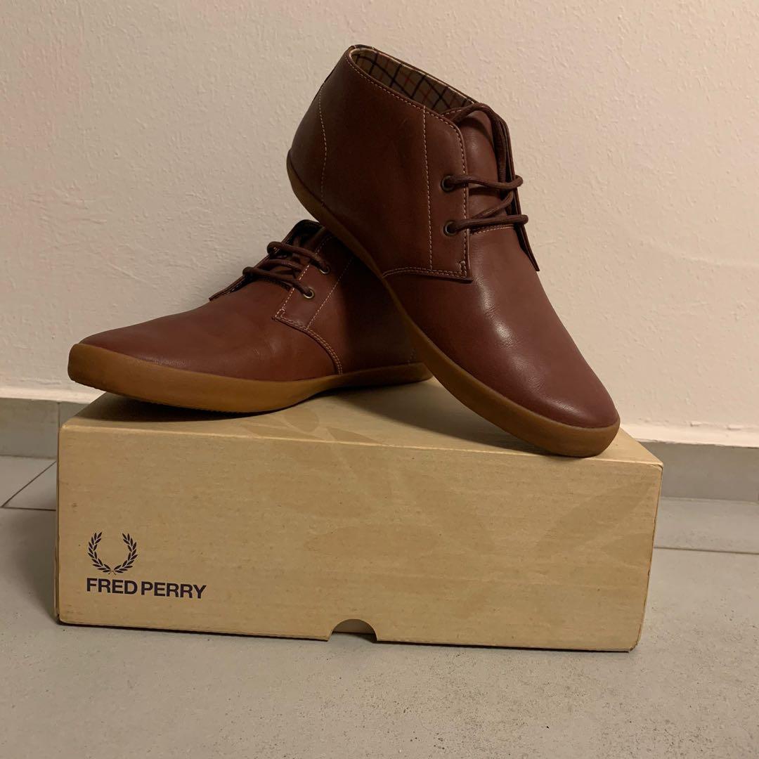 Fred perry smart shoes clearance