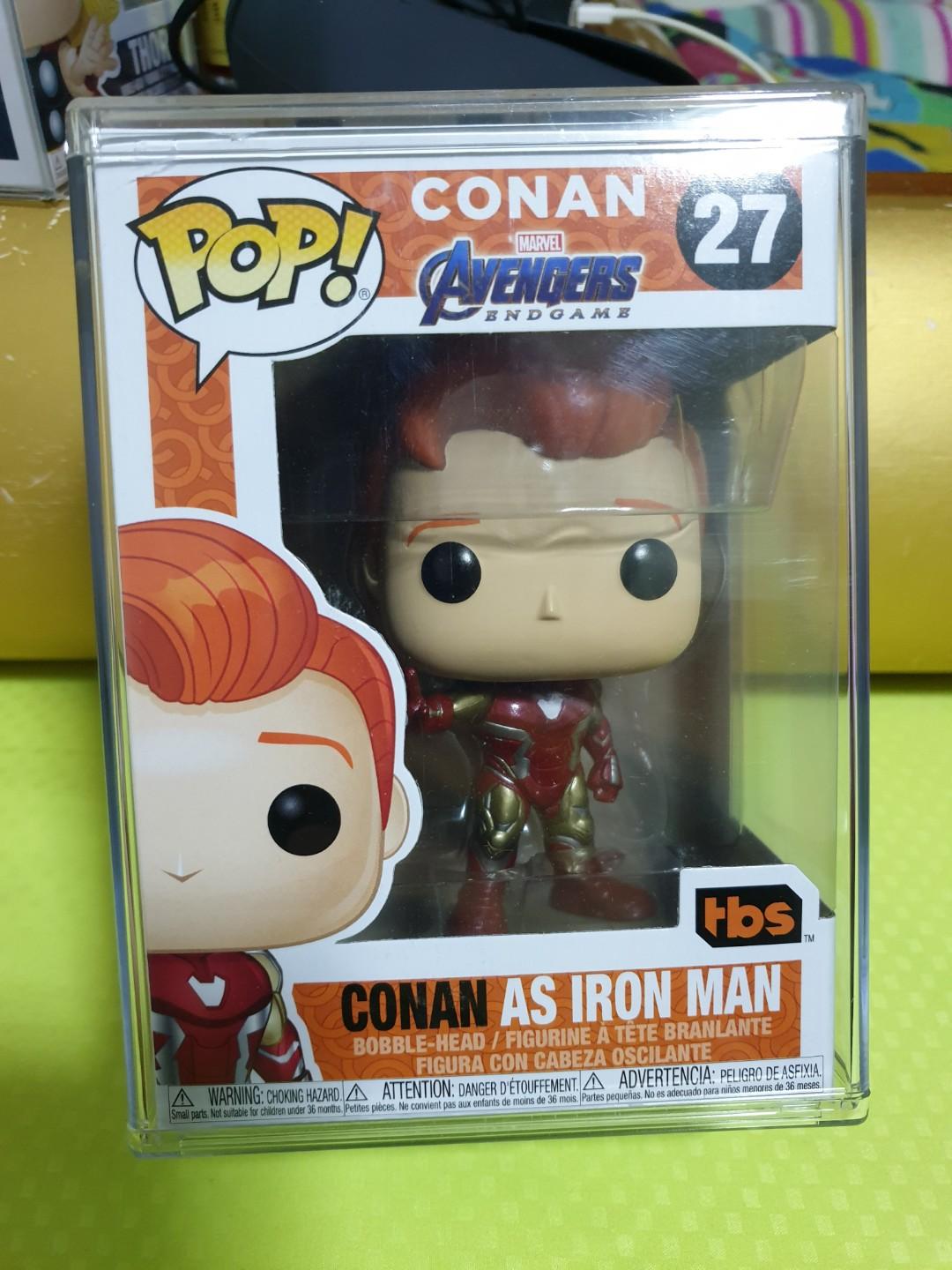 conan as iron man funko pop