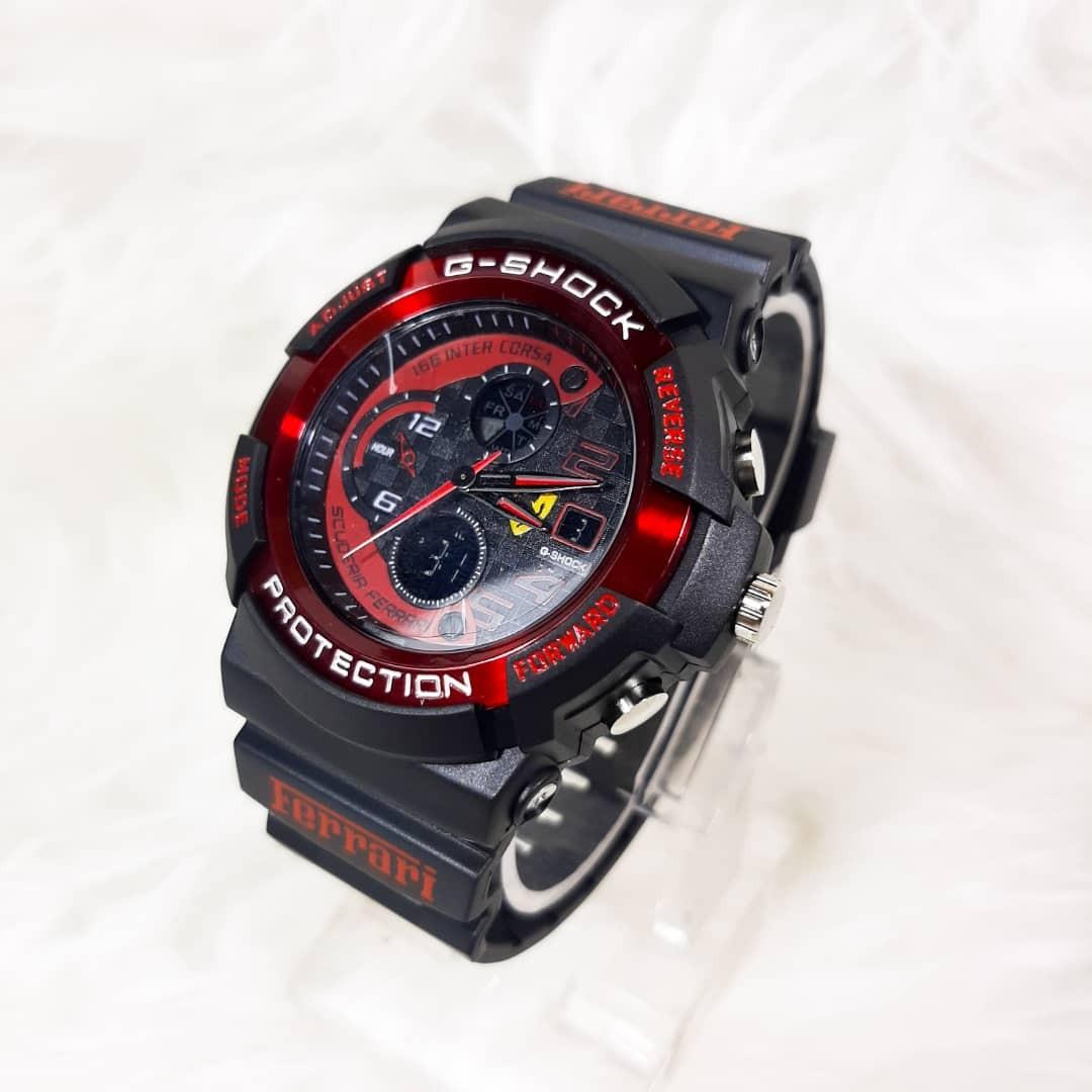 G SHOCK FERRARI LIMITED EDITION Men s Fashion Watches Accessories Watches on Carousell