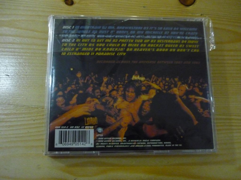 Guns N Roses Live Era 87 93 2cd Hobbies And Toys Music And Media Cds And Dvds On Carousell