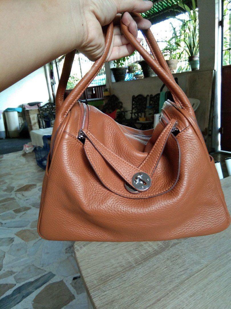 Lindy handbag Hermès Brown in Not specified - 25511240