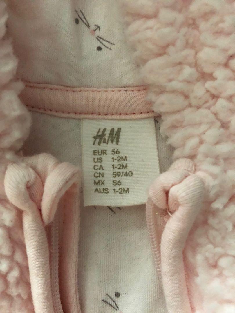 fluffy all in one baby suit