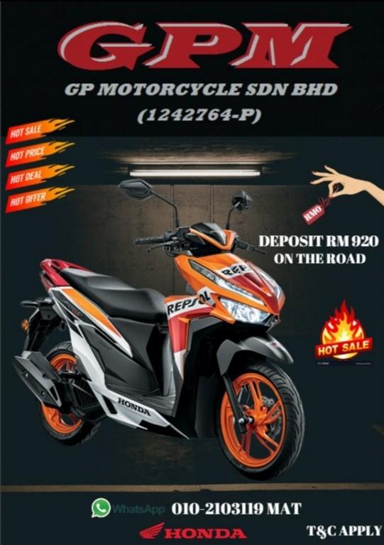 Honda vario sales repsol price