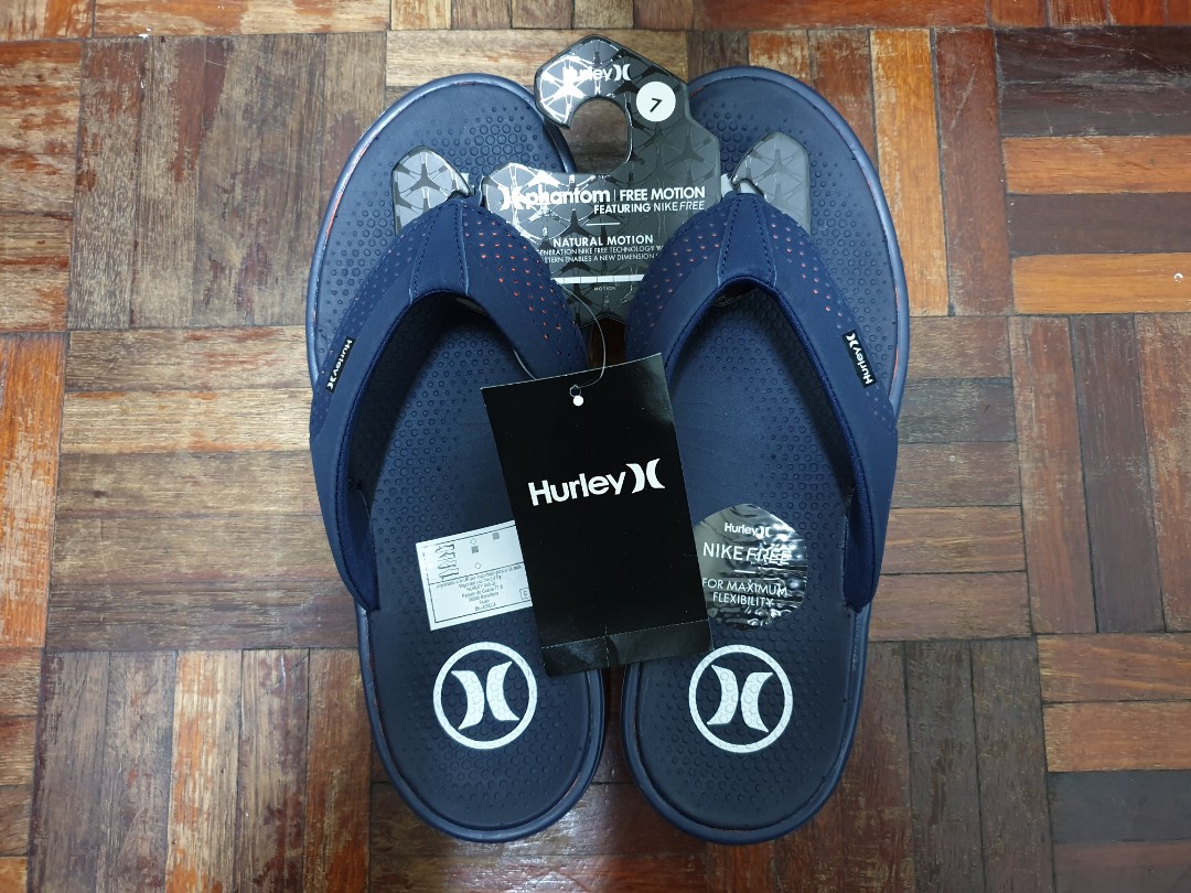 Hurley Phantom Free Motion Sandal Slipper for Men, Men's Fashion, Flipflops and Slides on Carousell