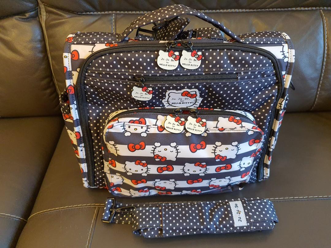 Jujube Hello Kitty Dots Stripes BFF Diaper Bag