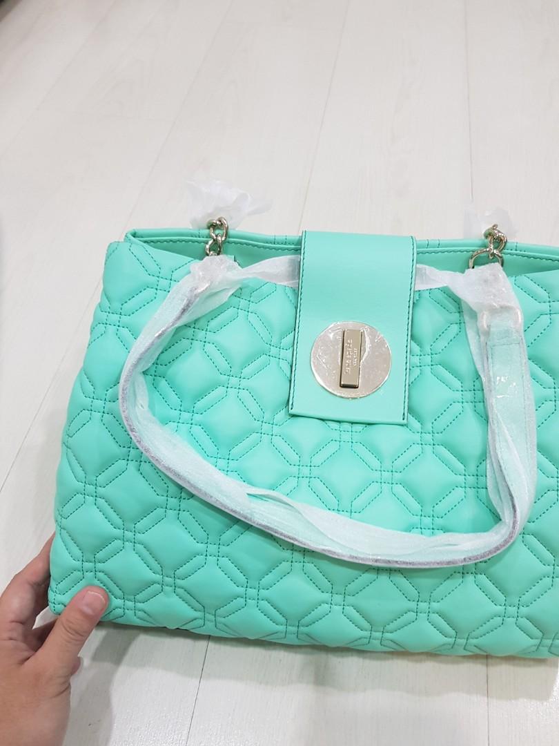 kate spade quilted tote bag