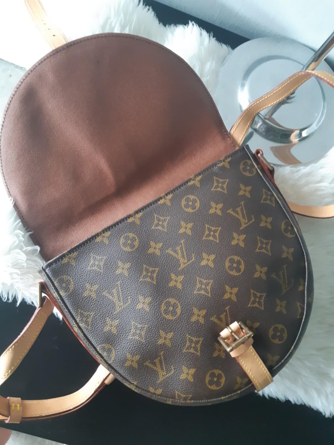 Chantilly PM Brown Monogram Canvas Leather (Authentic Pre-Owned)