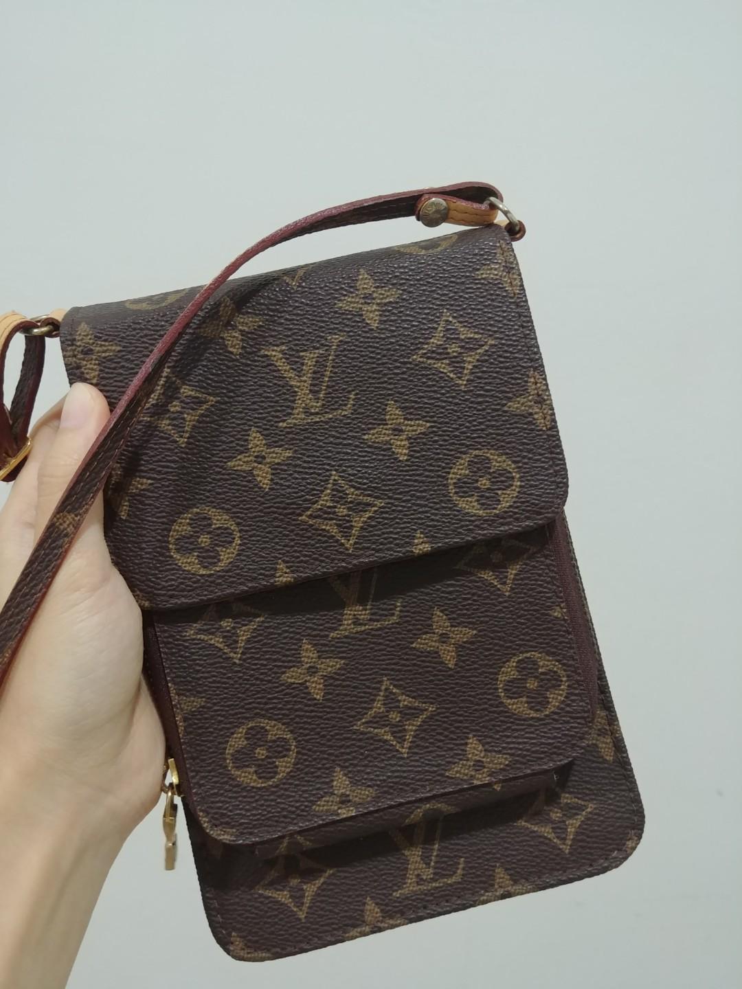 Louis Vuitton Vertical Mobile Phone Bag, Luxury, Bags & Wallets on
