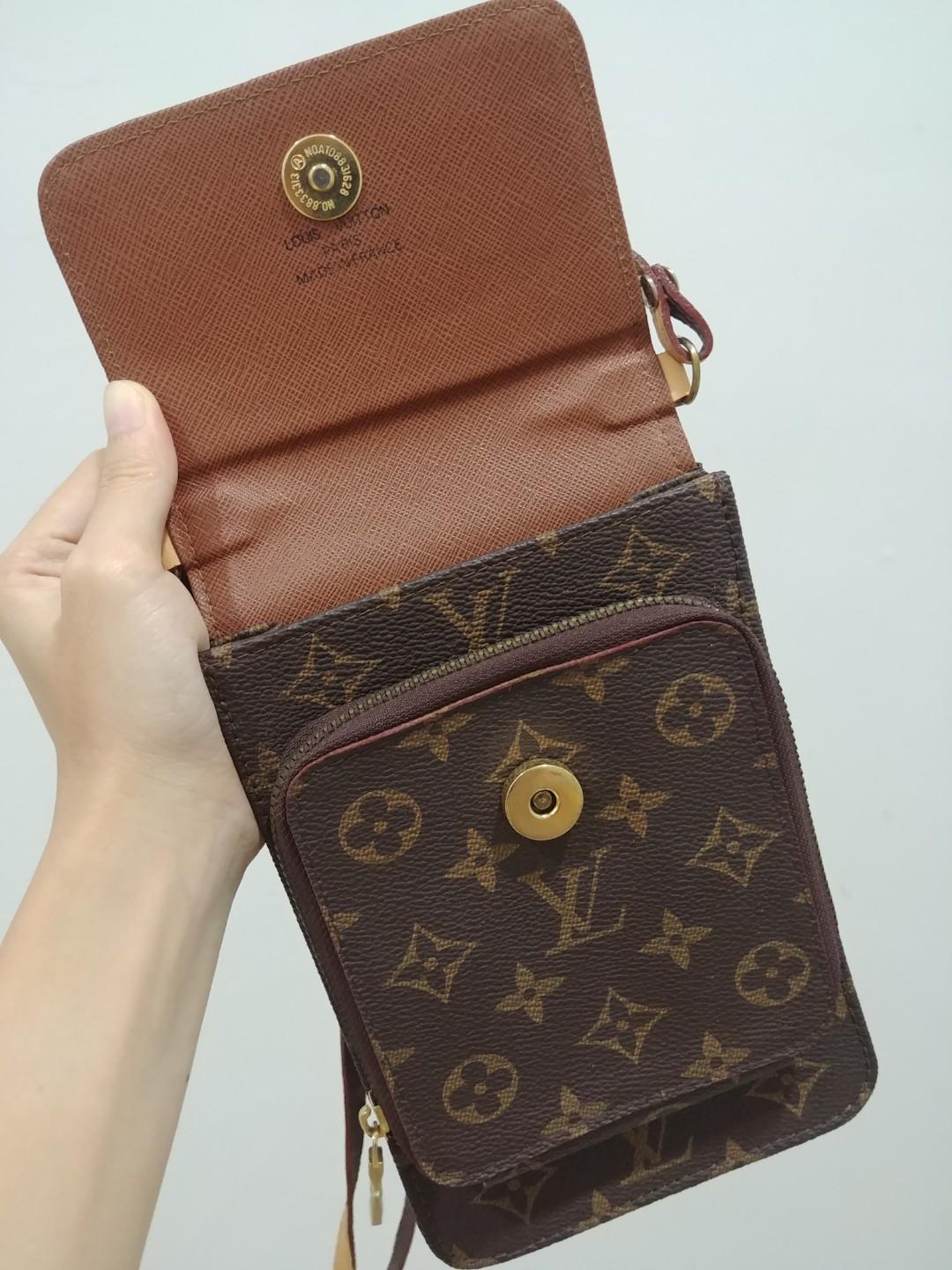 Louis Vuitton Vertical Mobile Phone Bag, Luxury, Bags & Wallets on