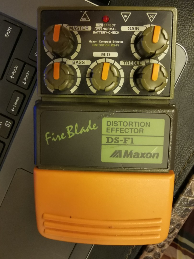 Maxon Ds F1 Fireblade Distortion Guitar Effects Pedal Hobbies Toys Music Media Cds Dvds On Carousell Maxon Ds F1 Fireblade Distortion Guitar Effects Pedal Hobbies Toys Music Media Cds Dvds On Carousell