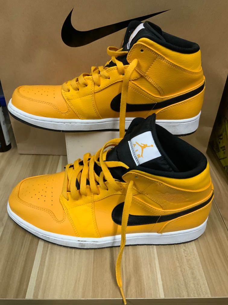 air jordan 1 canary yellow