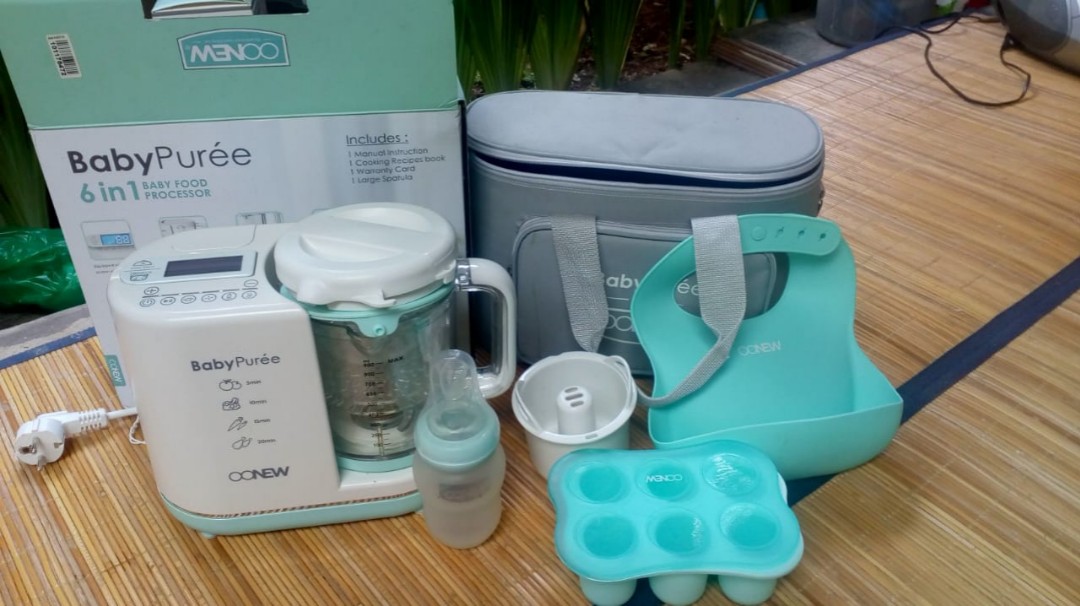 Oonew Michelin 6 In 1 Baby Food Processor Bayi Anak Perawatan Makanan Anak Di Carousell