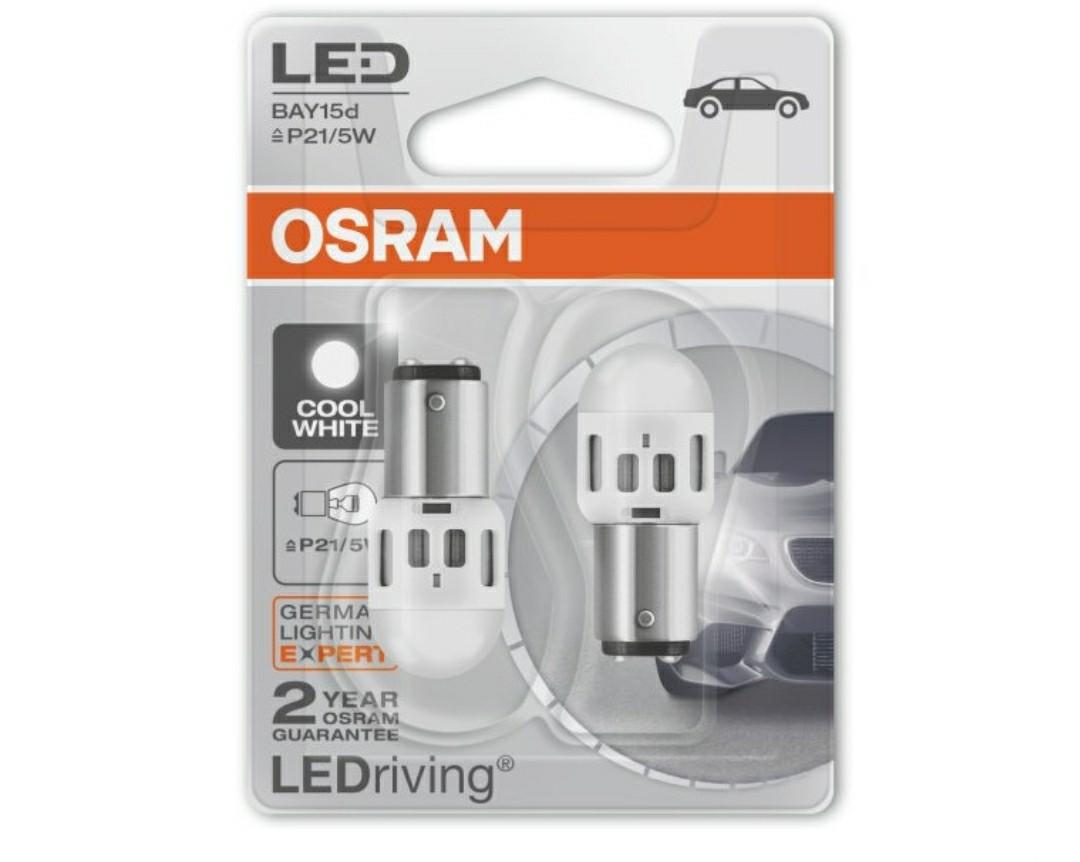 OSRAM P21/5W LED Basic, Car Accessories, Electronics & Lights on Carousell