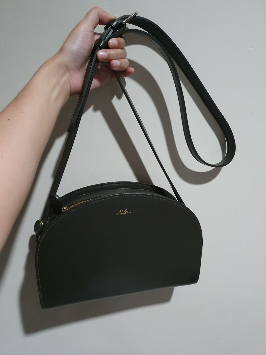 Preloved APC Demi Lune bag Luxury Bags Wallets on Carousell