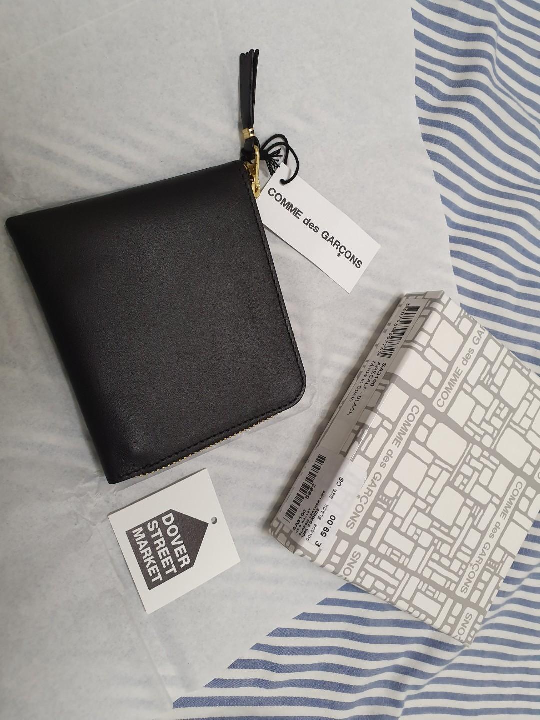 Retail 129 Brand new Comme des Garcons Arecalf SA3100 zip wallet Luxury Bags Wallets on Carousell