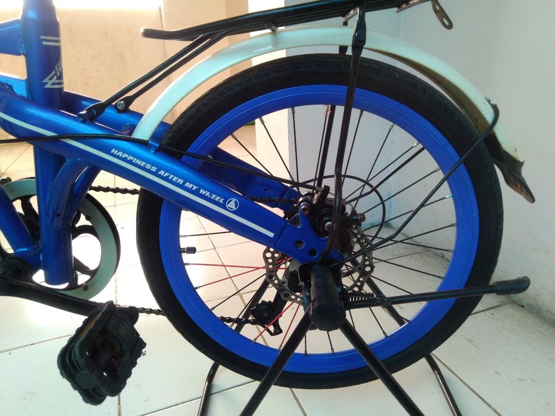 Sepeda Lipat Exotic 20 Rem Cakram Sports Bicycles On Carousell