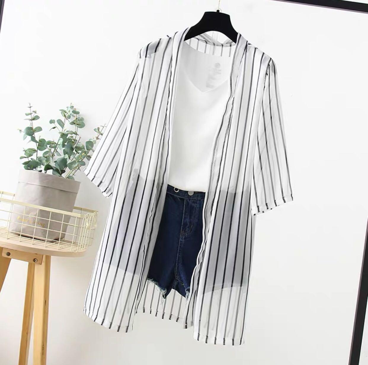 cardigan chiffon