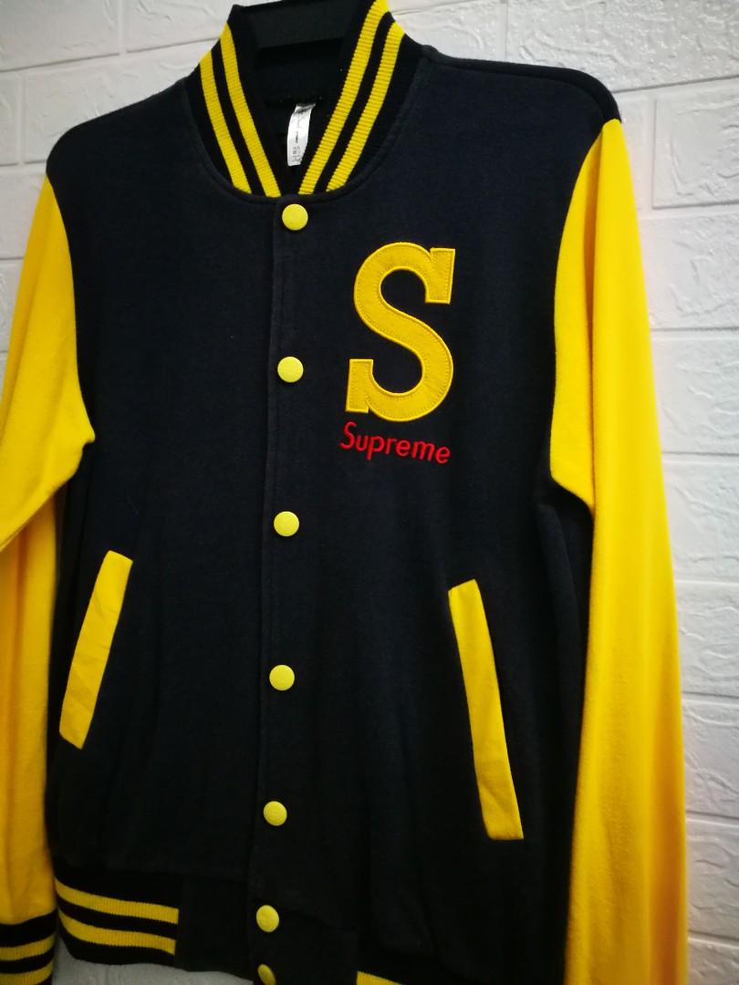 supreme nba varsity jacket