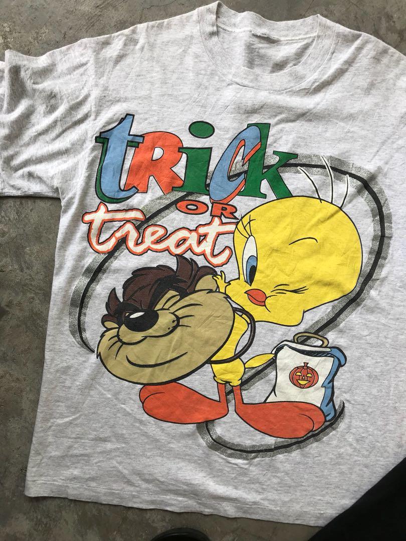 Tweety & Taz Looney Tunes VTG Tee, Men's Fashion, Tops & Sets ...