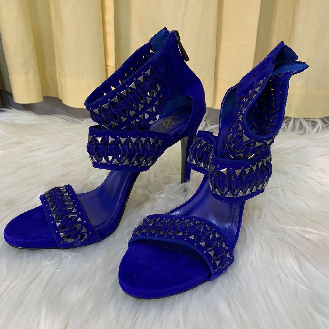 Vince camuto on sale blue heels