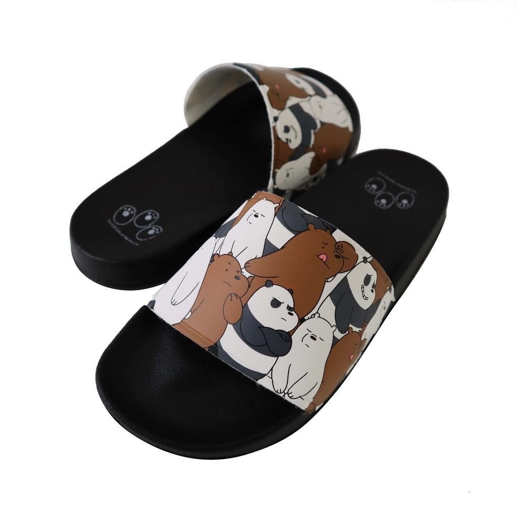 Bear Slippers Women's Summer Flip-Flops Sandals 2021 Platform Casual House  of Sunny Kawaii Home Soft - AliExpress