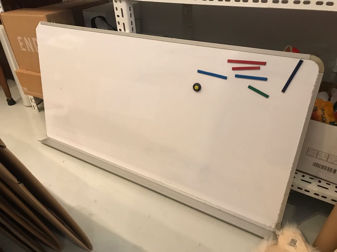 White board, Furniture & Home Living, Home Decor, Wall Decor on Carousell