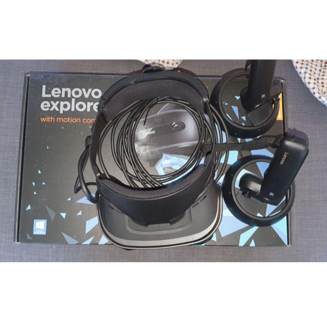 Wts Lenovo Explorer Wmr Pc Vr Headset Electronics Others On Carousell