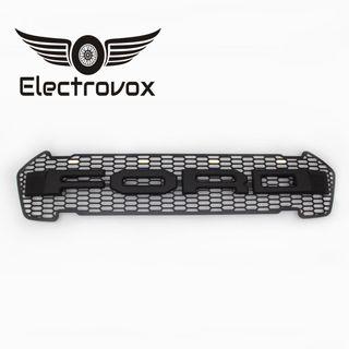 Ford Ranger 2019 T8 4X2 AT/MT FITTED (WILDTRAK,RAPTOR) VARIANT (FG18 ) Front Grill (BLACK) with LED AMBER
