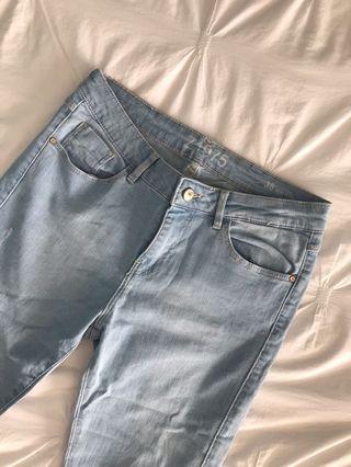 Zara midrise skinny jean