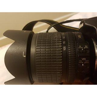 Nikon AF-S DX Nikkor 18-105 mm F/3.5-5.6G ED VR Zoom Lens for Nikon DSLR Camera