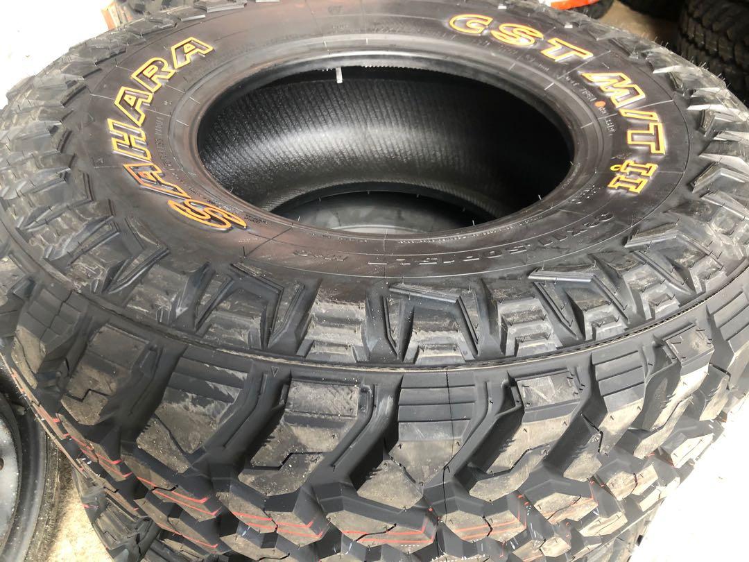 2pcs 33x12.5 R15 CST Sahara MT Mud terrain Tires 6ply last 2pcs , Car